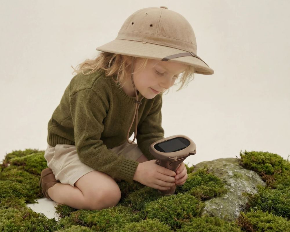 Detail dětského mikroskopu KidLupe